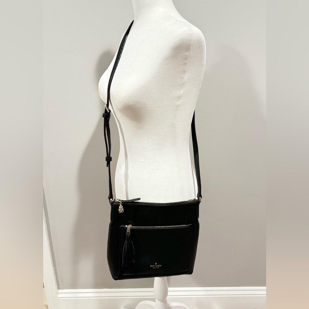 Kate Spade Hunter Green Leather Crossbody